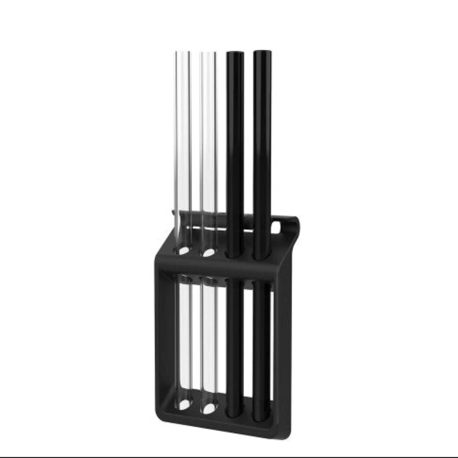 GEFU® FUTURE-Set, Glastrinkhalm + Glastrinkhalmspülkorb + Reinigungsbürste