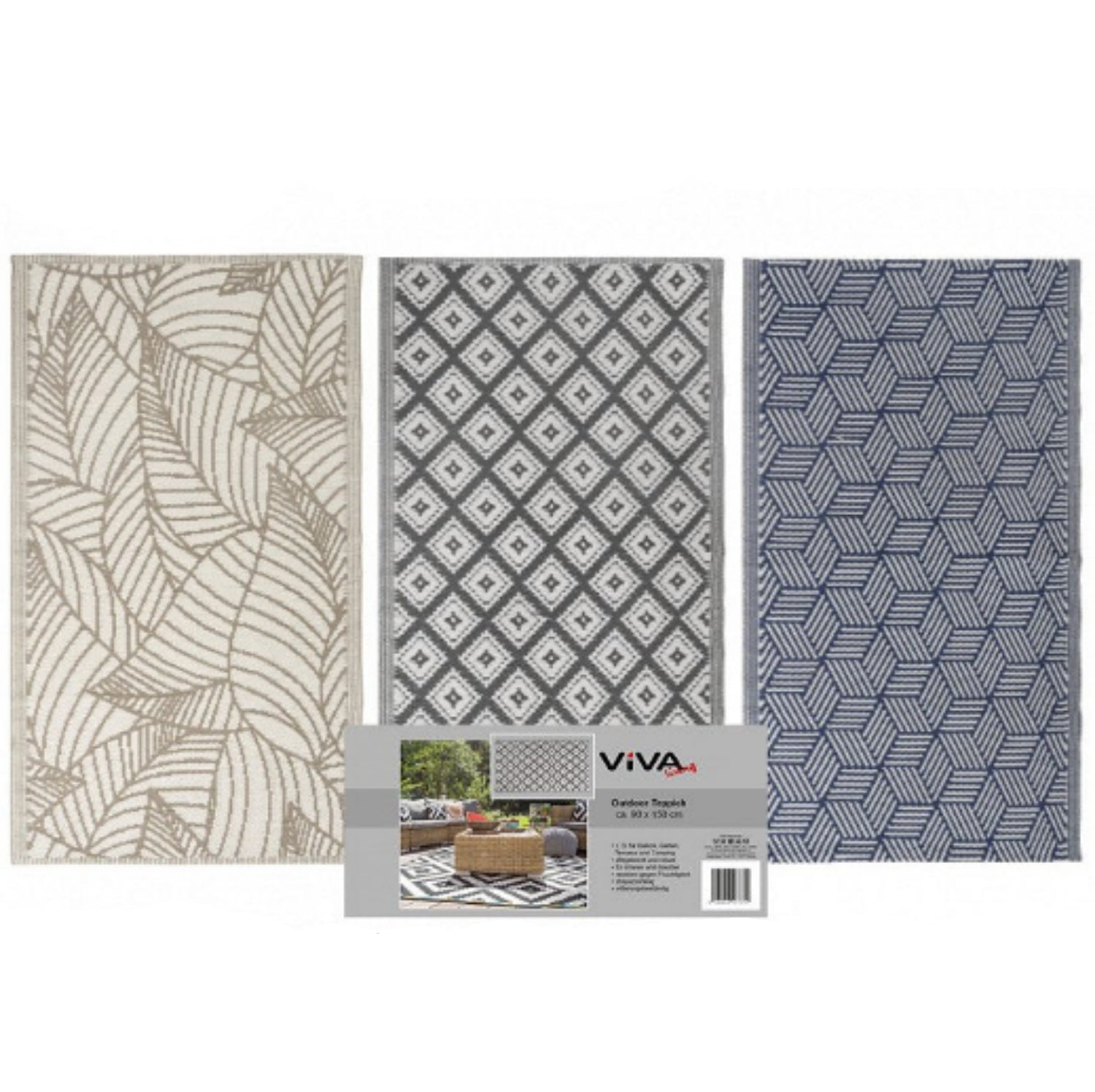 Outdoor Teppich 90 X 150 cm