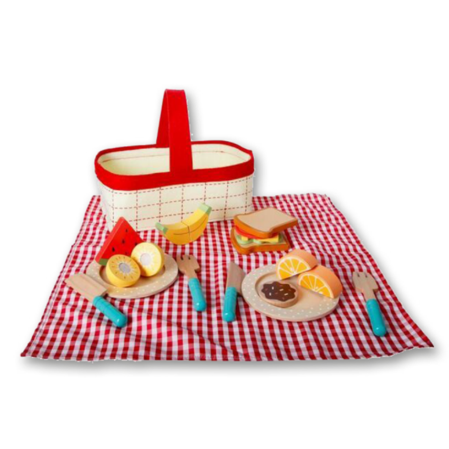 Spielmaus Küche Picknick Korb