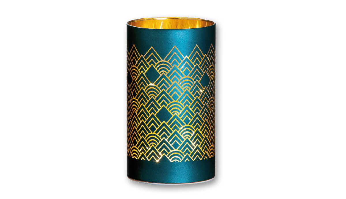 GILDE Windlicht LED "Barca"