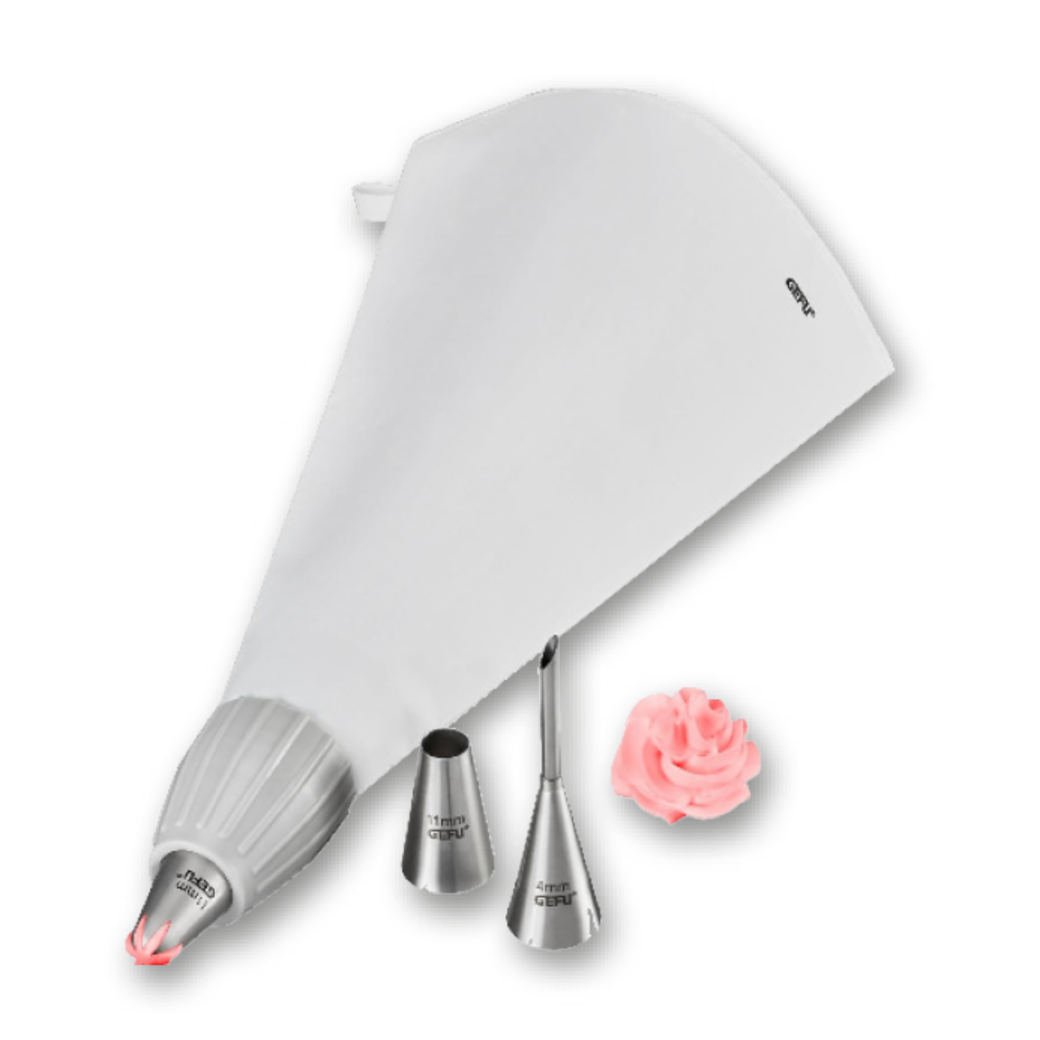 GEFU® Spritzbeutel-Set Decore, 5 tlg.