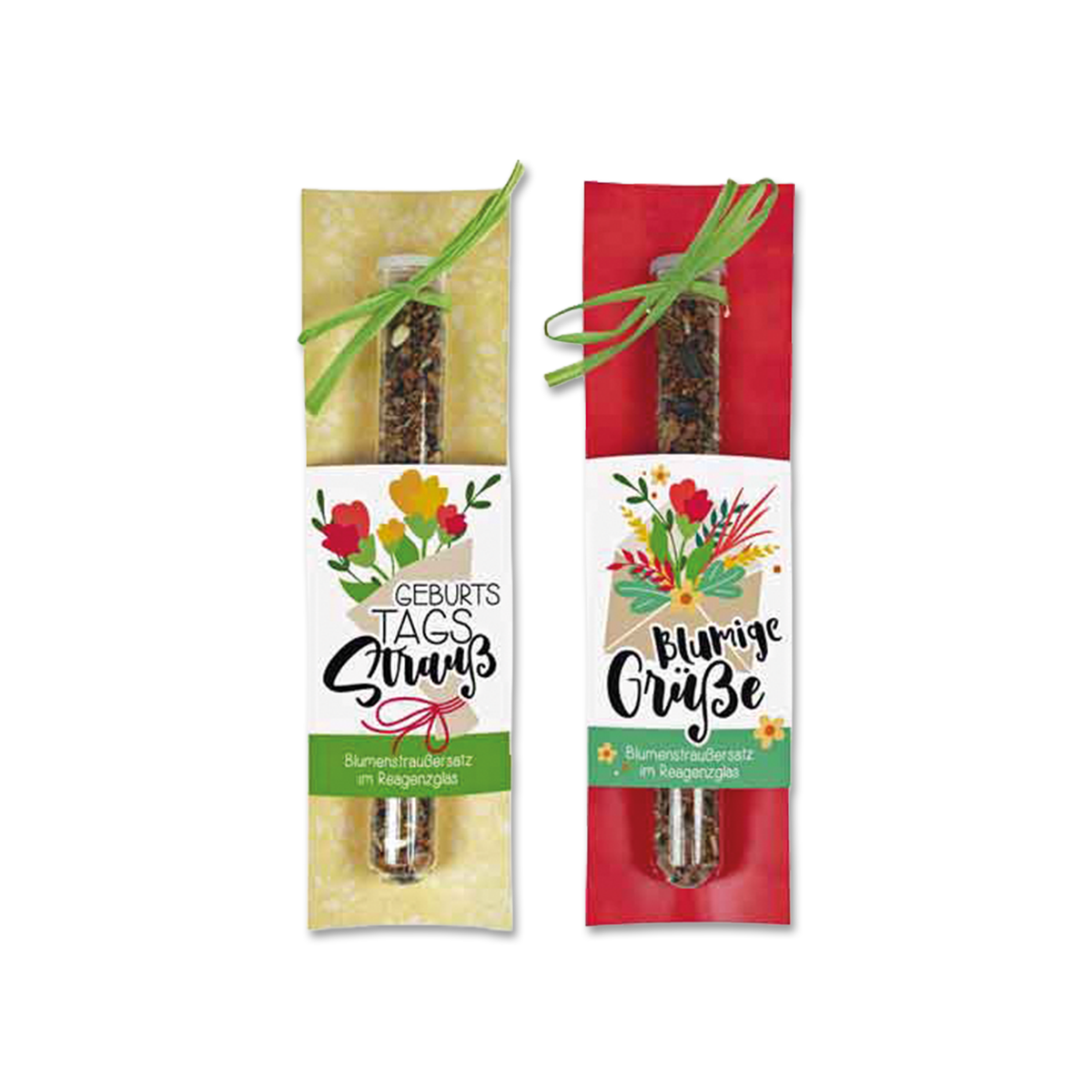 GILDE Blumensamen im Reagenzglas