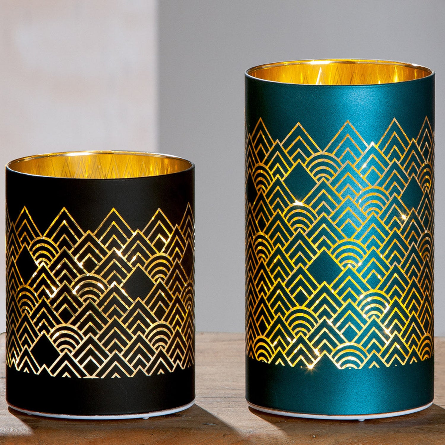 GILDE Windlicht LED "Barca"