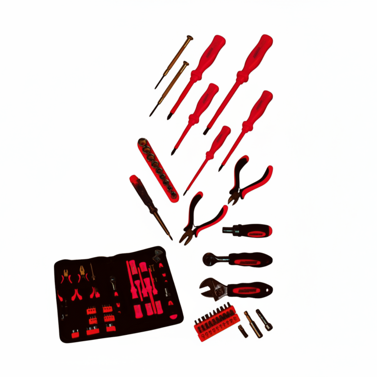 Brüder Mannesmann Elektriker Werkzeugset in Tasche