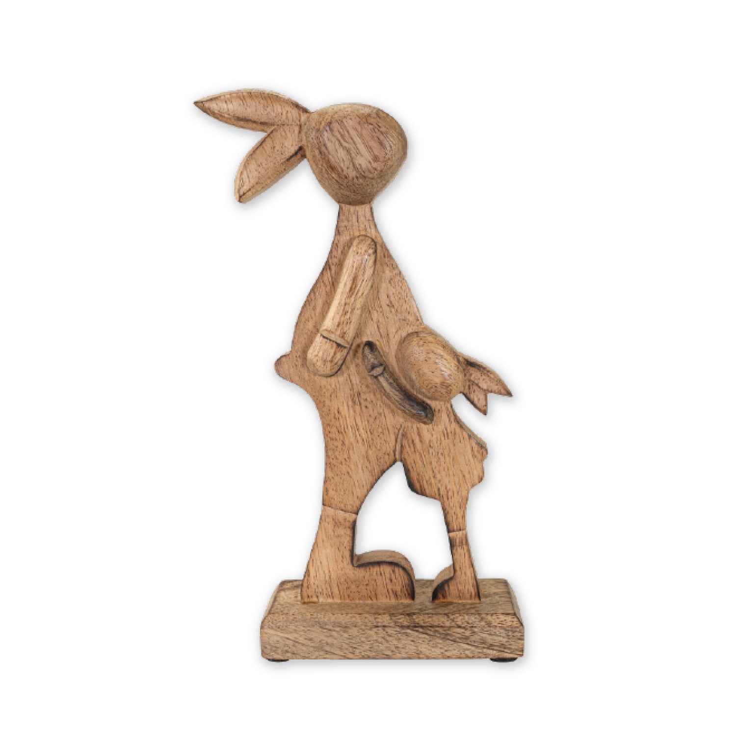 Hasenpapa mit Hasenkind