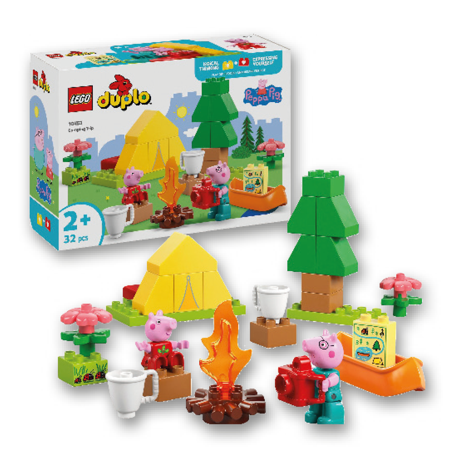 LEGO® DUPLO  Peppa Pig „10452" Campingausflug