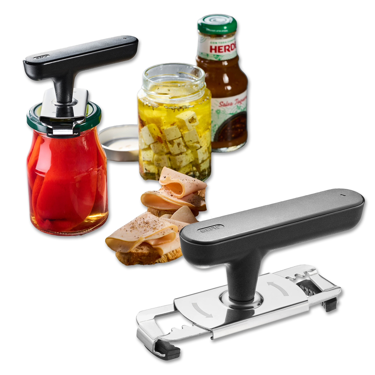 GEFU® Glasdeckelöffner CLIXO