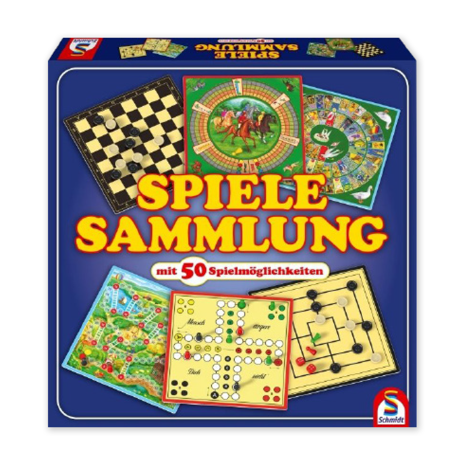 Schmidt Spiele Spiele-Sammlung mit 50 Spielen